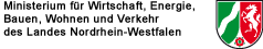 Logo Ministerium für Bauen und Verkehr des Landes Nordrhein-Westfalen (MBV NRW)