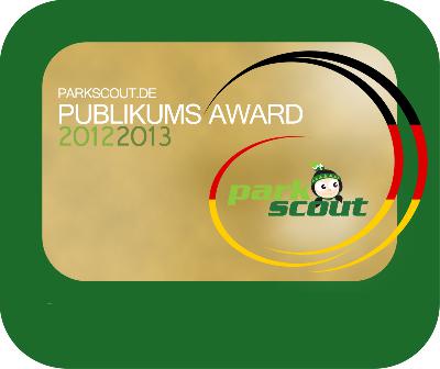 Gewinner des Parkscout Publikums Award 2012/2013 stehen fest