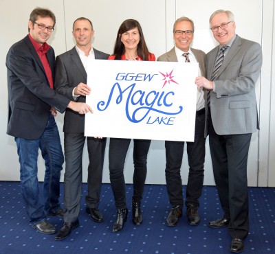 Bensheimer Badesee wird zum GGEW Magic Lake