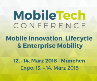 Das Programm der MobileTech Conference 2018 ist jetzt online