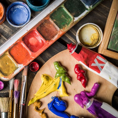 Rutha Teklehaimanot erkundet die Landschaftsmalerei in Acryl